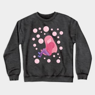 Princess Bubblegum Floating Crewneck Sweatshirt